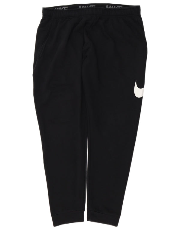 Pantaloni de trening Nike Dri Fit Graphic pentru bărbați Pantaloni de jogging XL Bumbac negru