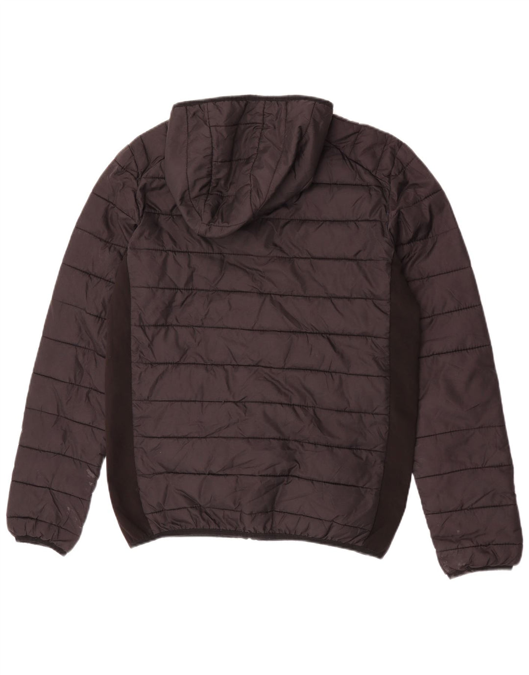 Jachetă căptușită cu glugă pentru bărbați Ellesse UK 36 Nylon negru mic