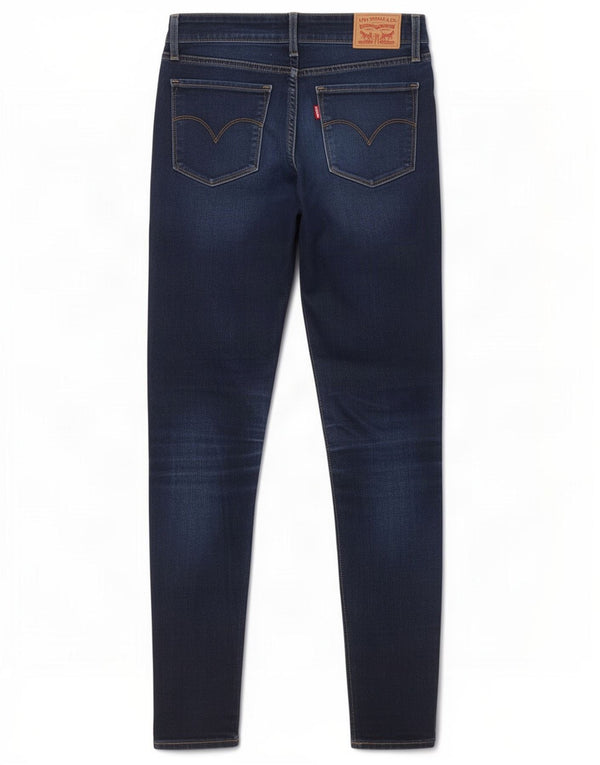 Blugi skinny 711 Levi's pentru femei W26 L30 bumbac bleumarin