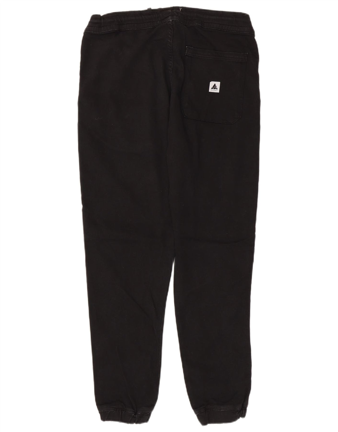 Pantaloni de trening Zara Barbati Joggeri Bumbac Negru Mediu