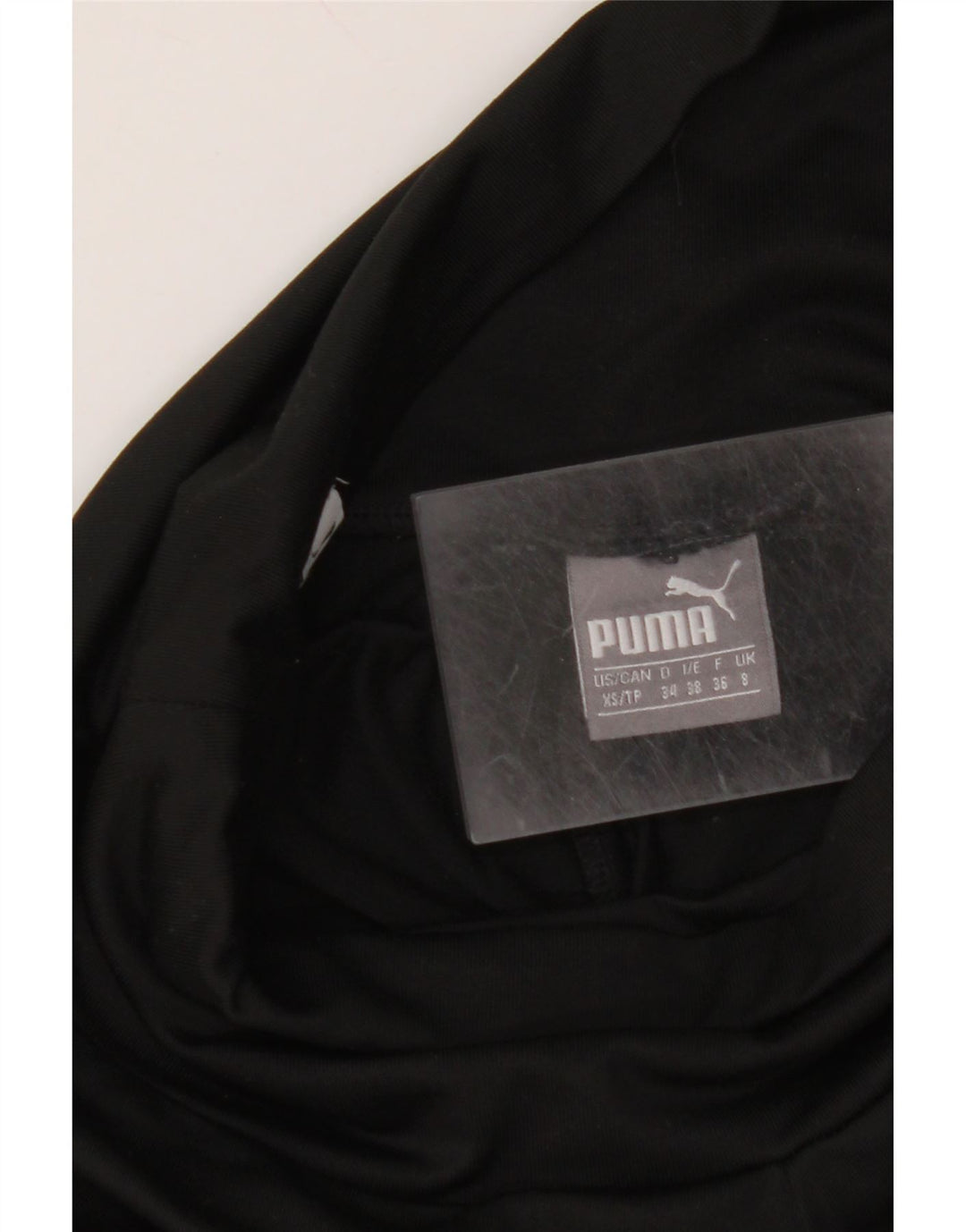 Leggings grafic PUMA pentru femei UK 8 Small Black Colorblock