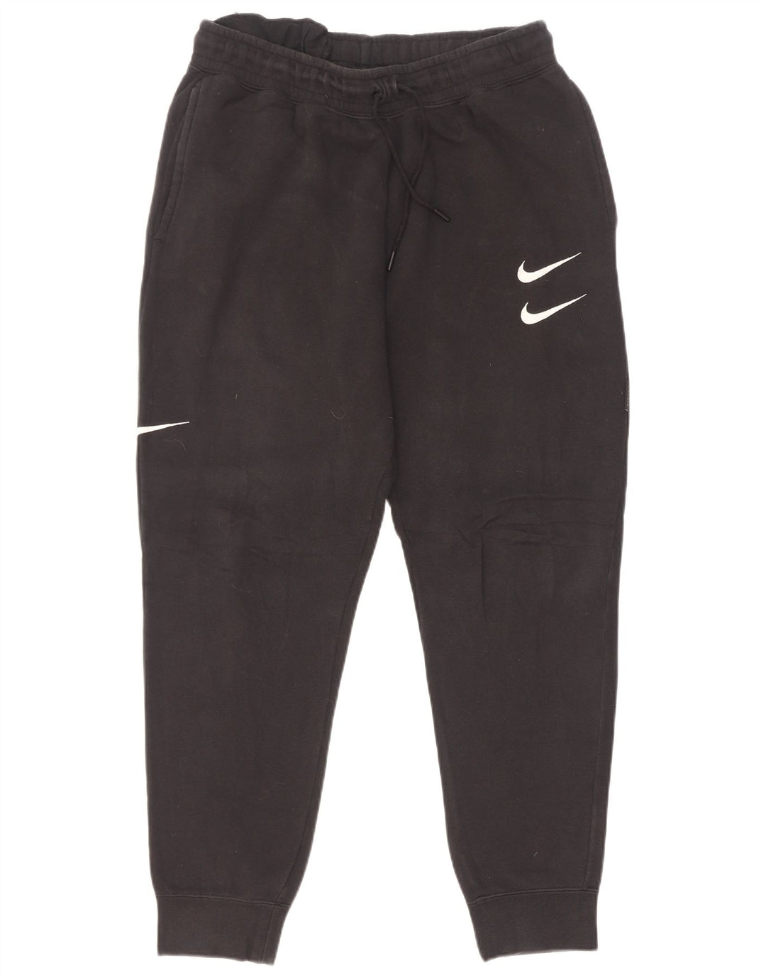 Pantaloni de trening grafic Nike pentru bărbați Pantaloni de jogging, bumbac mediu negru