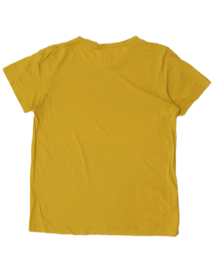 Tricou pentru bărbați K-Way Top mare din bumbac galben