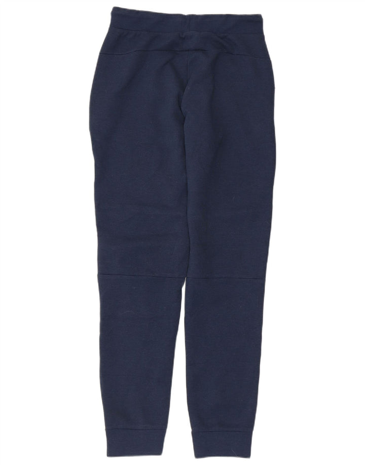 Pantaloni de trening pentru bărbați Russell Athletic Pantaloni de jogging Mici Poliester bleumarin