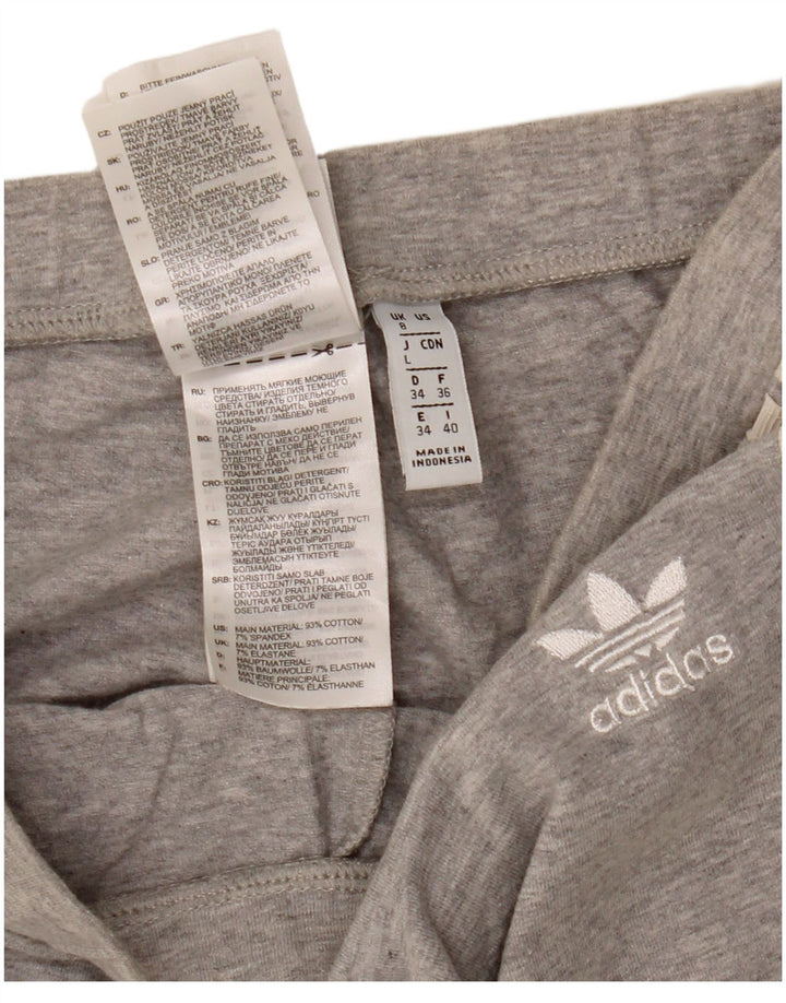 Leggings pentru femei Adidas UK 8, bumbac cu pete gri mici