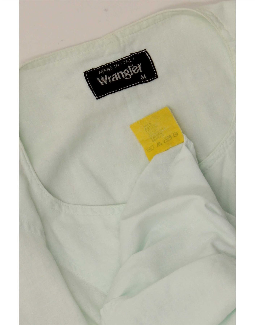 Cămașă pulover cu mânecă scurtă pentru bărbați Wrangler, bumbac turcoaz mediu