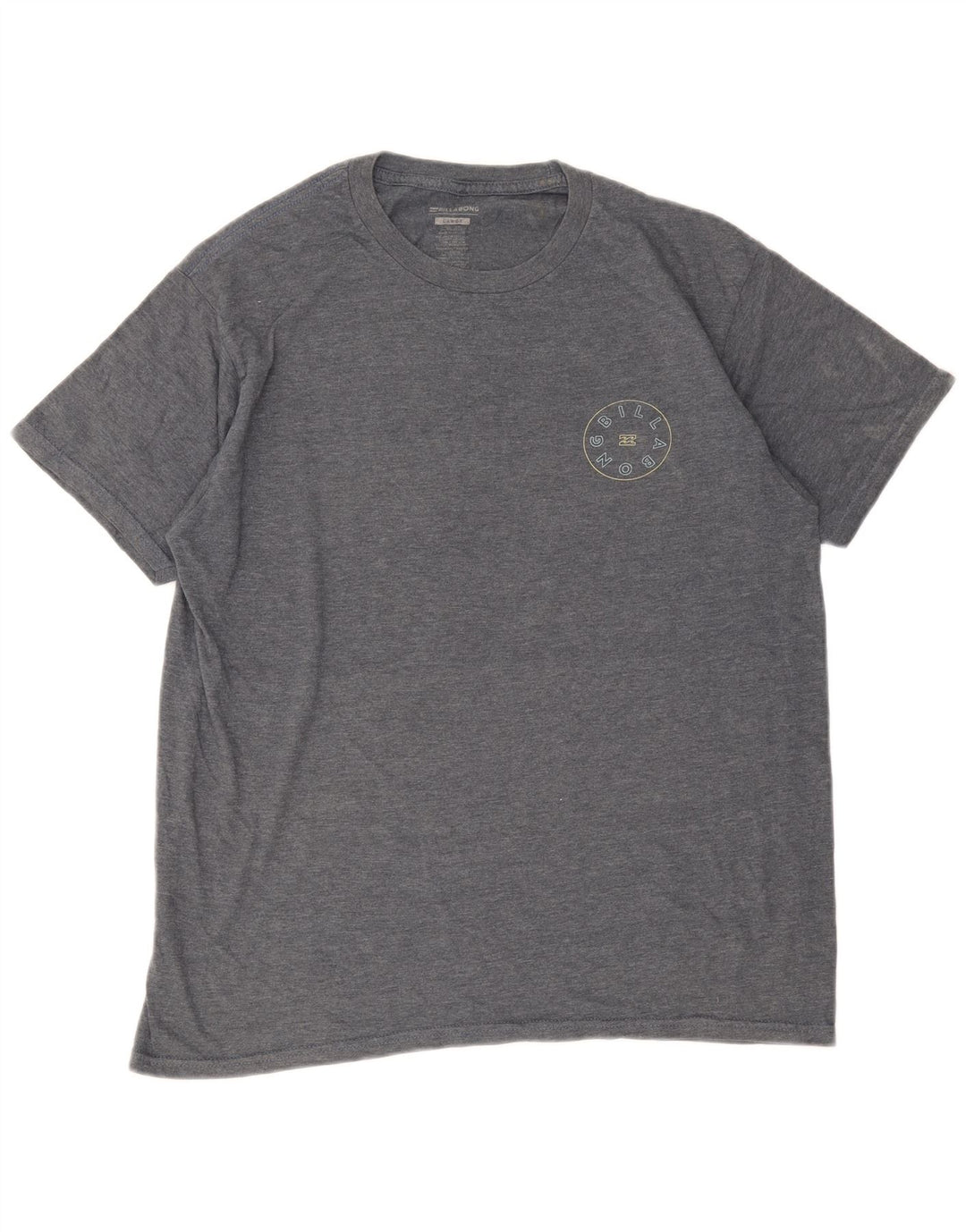 Tricou grafic pentru bărbați Billabong Top mare, gri, bumbac cu pete