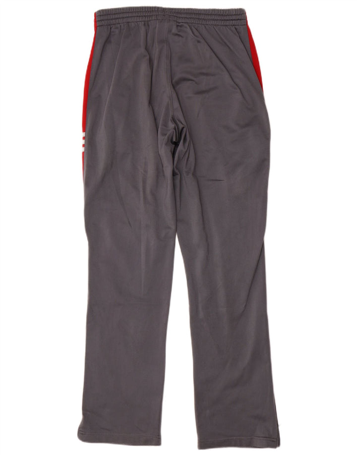 Pantaloni de trening pentru bărbați Adidas, gri mici, poliester color bloc