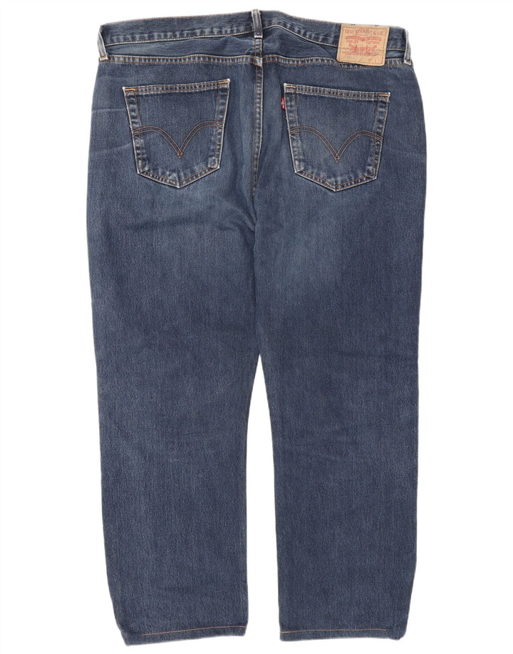 Blugi drepti pentru bărbați Levi's 751 W40 L32 Bumbac albastru
