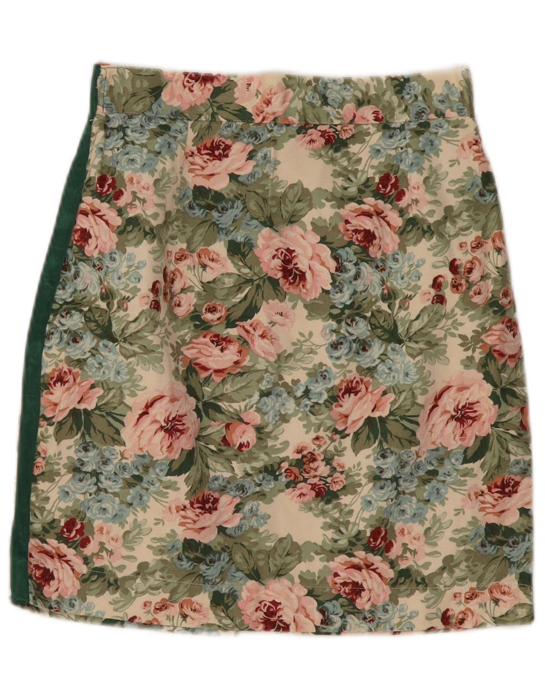 Fusta Mini Vintage Dama Mica W26 Multicolor Floral