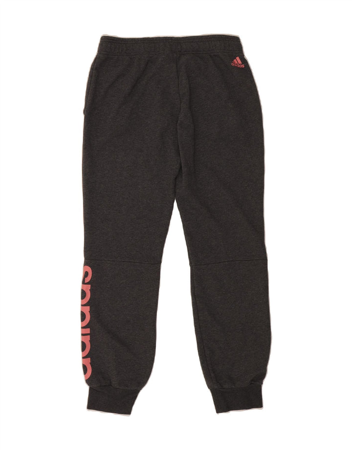 ADIDAS Womens Tracksuit Trousers Joggers Medium Grey Cotton Vintage Adidas and Second-Hand Adidas from Messina Hembry 