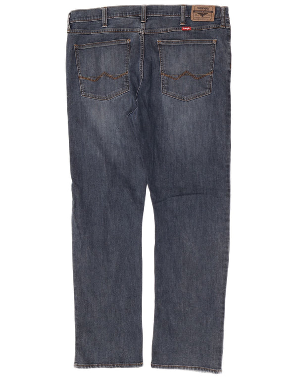 Blugi Wrangler pentru bărbați, subțiri, drepti, W38 L30, albaștri