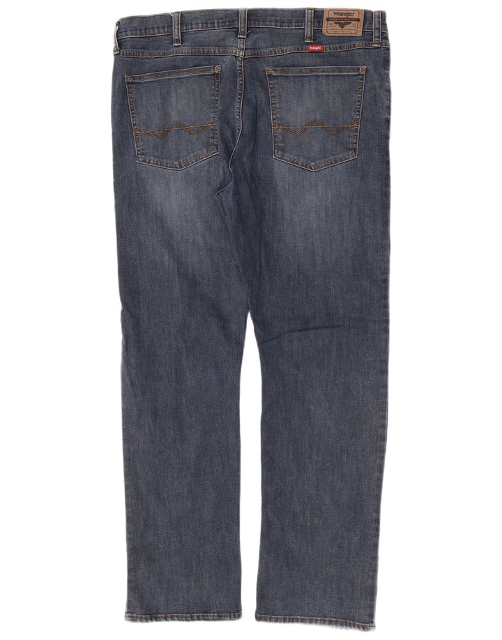 Blugi Wrangler pentru bărbați, subțiri, drepti, W38 L30, albaștri