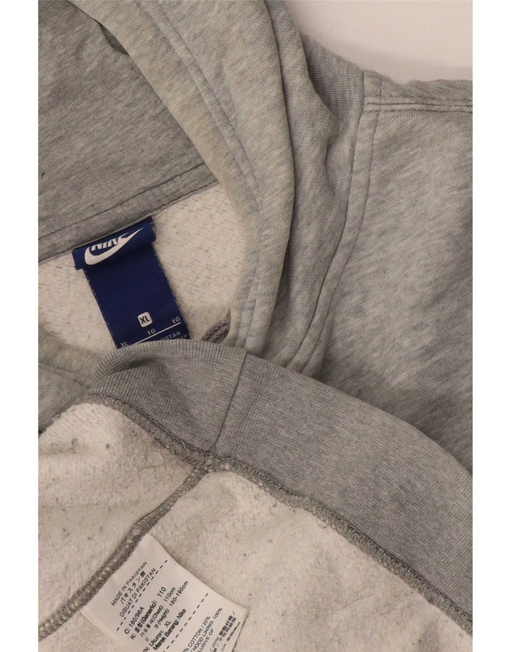 Pulover Nike pentru bărbați, XL, bumbac gri
