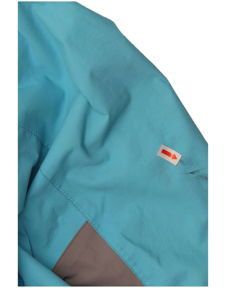 HENRI LLOYD Womens Windbreaker Jacket UK 16 Large Blue Colourblock