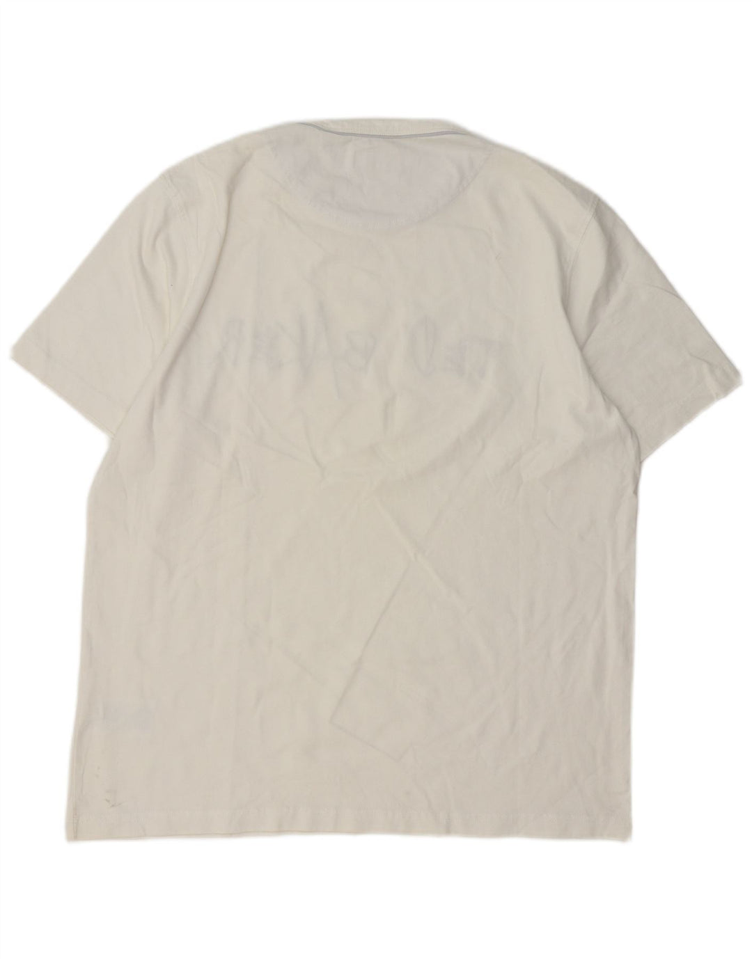 Tricou grafic pentru bărbați Ted Baker Mărimea top 5 XL Bumbac alb
