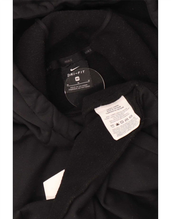 Pulover Nike Dri Fit Graphic pentru bărbați, poliester mediu negru