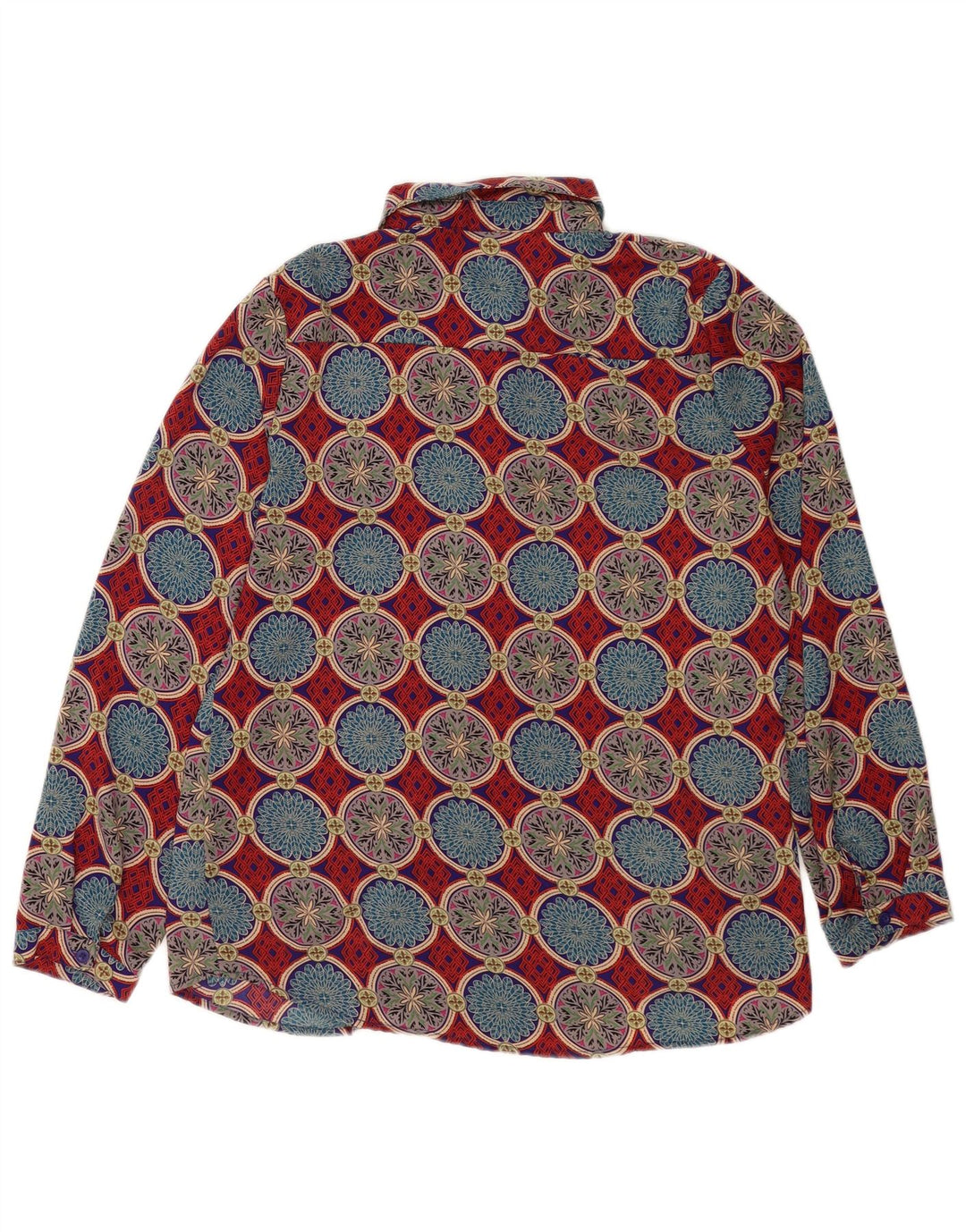 Bluză cămașă pentru femei Exibit UK 14 Poliester geometric multicolor mare
