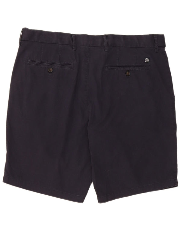 Pantaloni scurți chino pentru bărbați Marks & Spencer W36, mari, albastru, bumbac