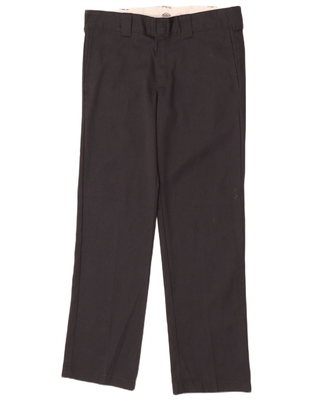 Pantaloni chino drepți pentru bărbați Dickies L31 L32 Poliester negru