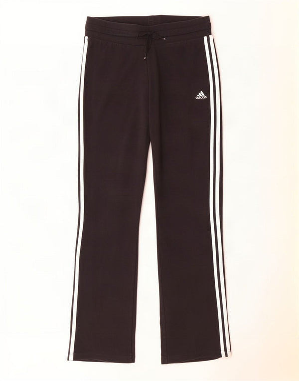 Pantaloni de trening Adidas pentru femei UK 10 Small Black Bumbac