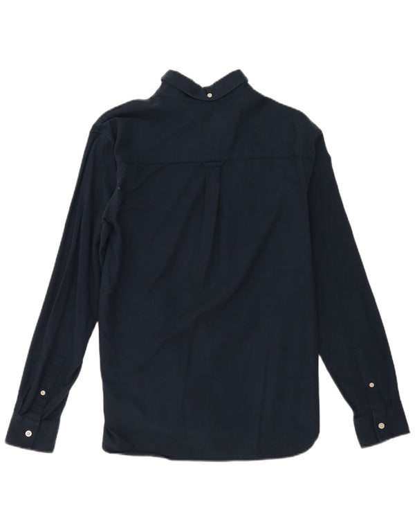 Cămașă pentru bărbați Lyle & Scott Bumbac bleumarin mic