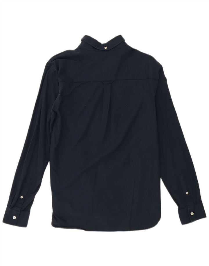 Cămașă pentru bărbați Lyle & Scott Bumbac bleumarin mic