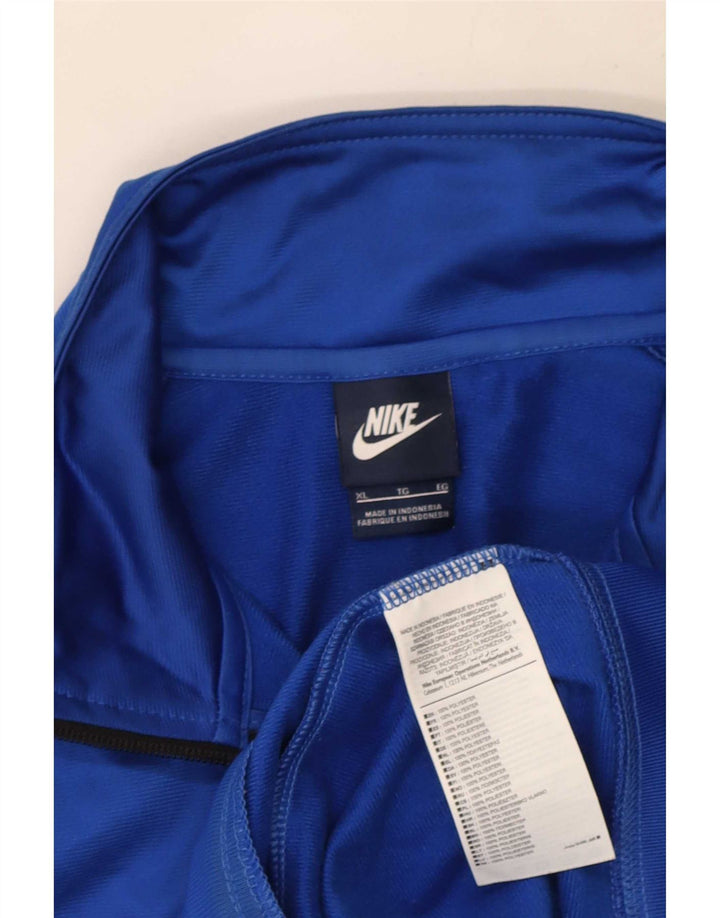 Jachetă de trening pentru bărbați Nike XL, albastru, poliester color bloc