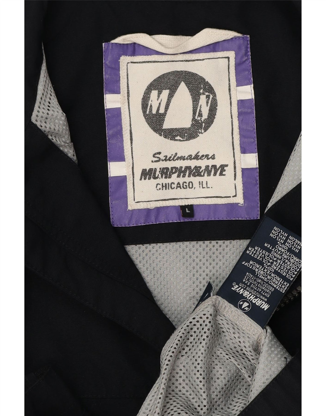 Murphy & Nye Jachetă Bomber pentru bărbați UK 40 Mare Poliester bleumarin