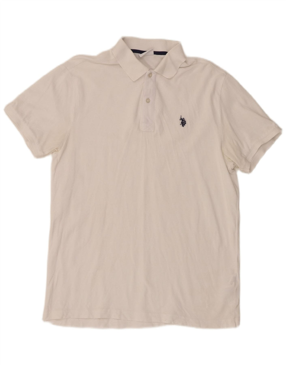 U.S. Polo Assn. Cămașă bărbați mare, alb, bumbac