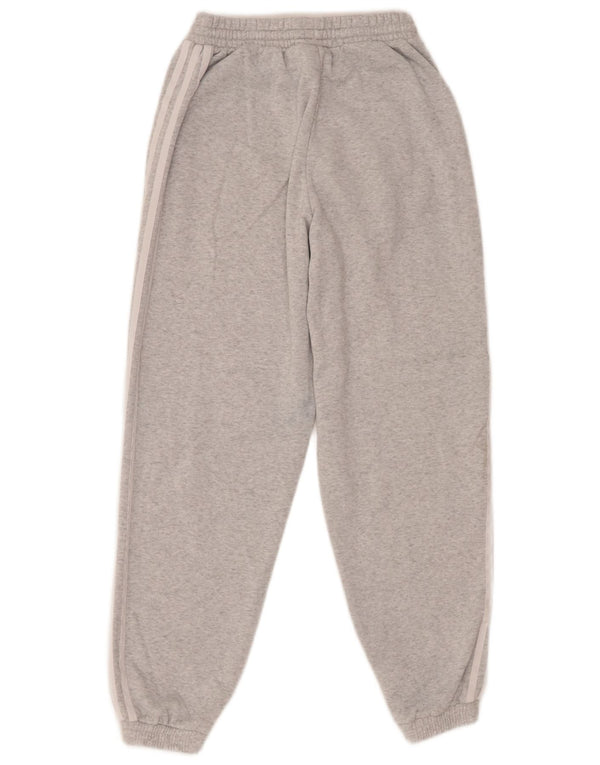 Pantaloni de trening cu grafic pentru femei Adidas Joggeri UK 8 Bumbac gri mic