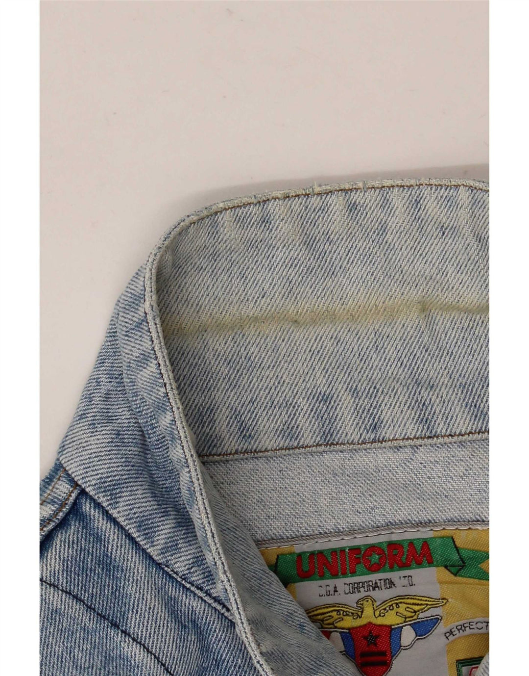 Jachetă de blugi pentru bărbați Uniform UK 38 Medium Blue