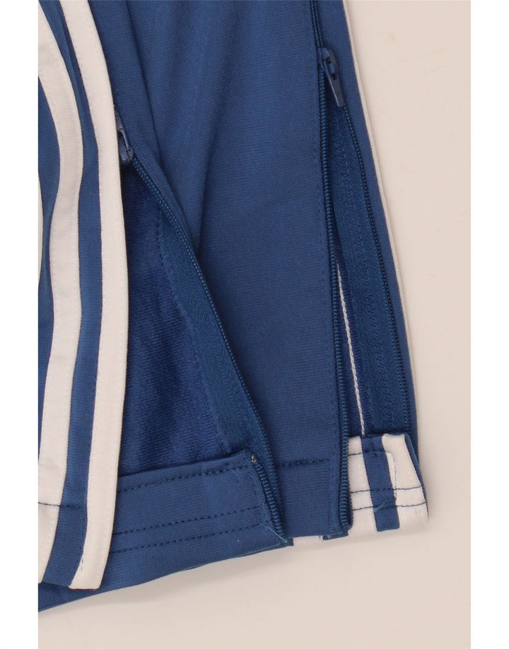 Pantaloni de trening Adidas pentru bărbați, poliester albastru mediu