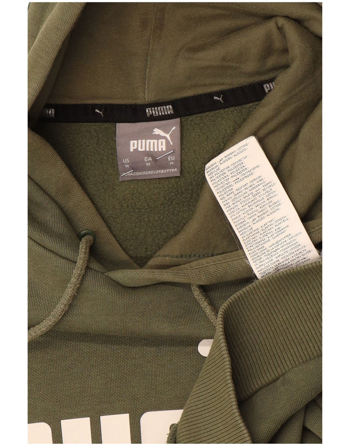 Pulover pentru bărbați Puma Graphic Hoodie, bumbac mediu kaki