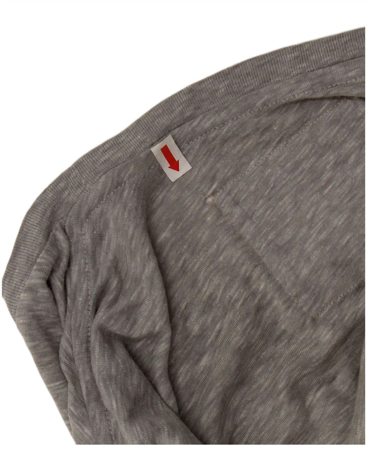 Tricou Jack Wills pentru bărbați Top mic, gri, bumbac cu pete