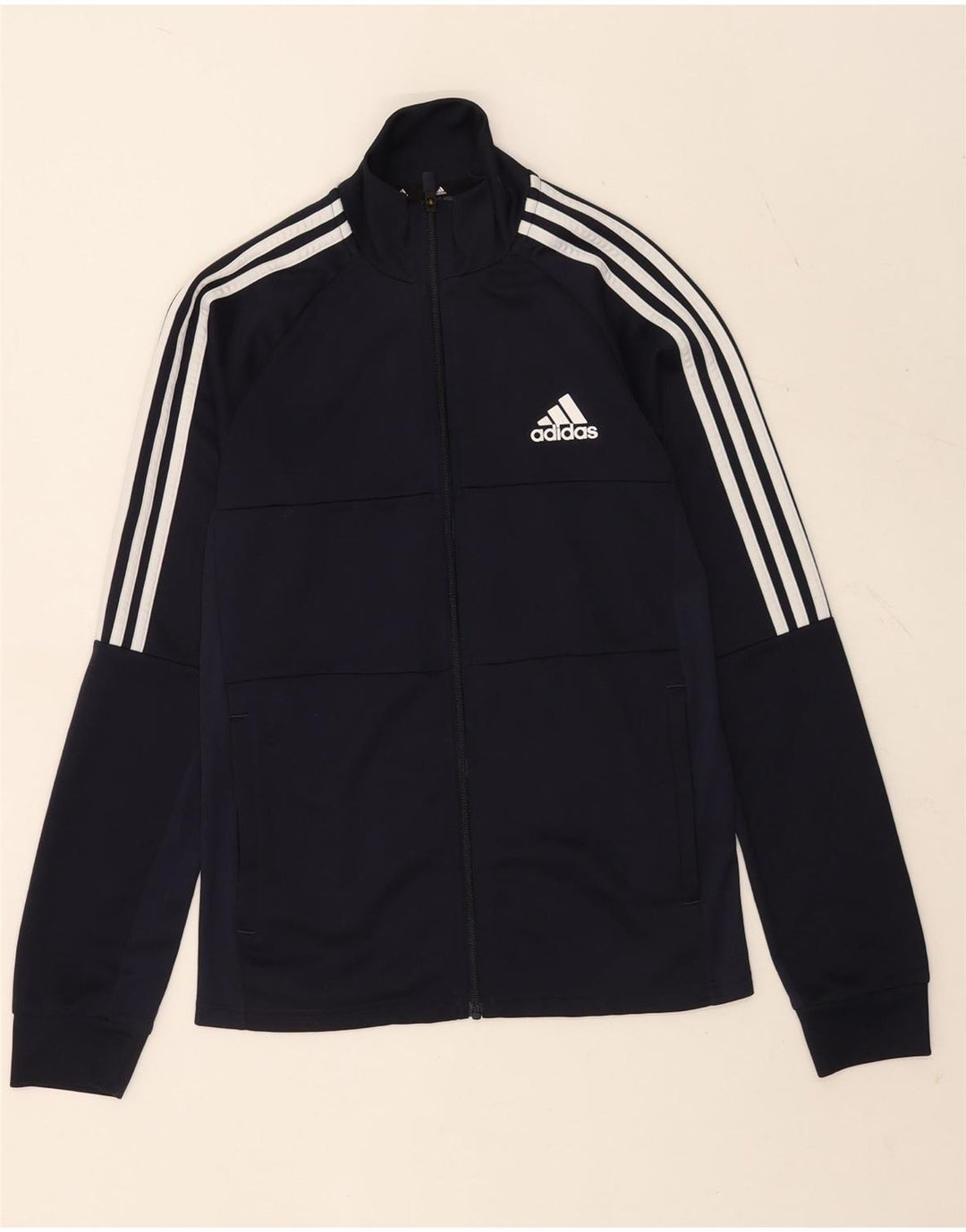 Jachetă de top Adidas Aeroready pentru bărbați, poliester, albastru mic