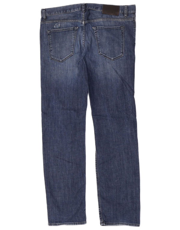 Blugi pentru bărbați Hugo Boss Stretch Slim W34 L32 Bumbac albastru
