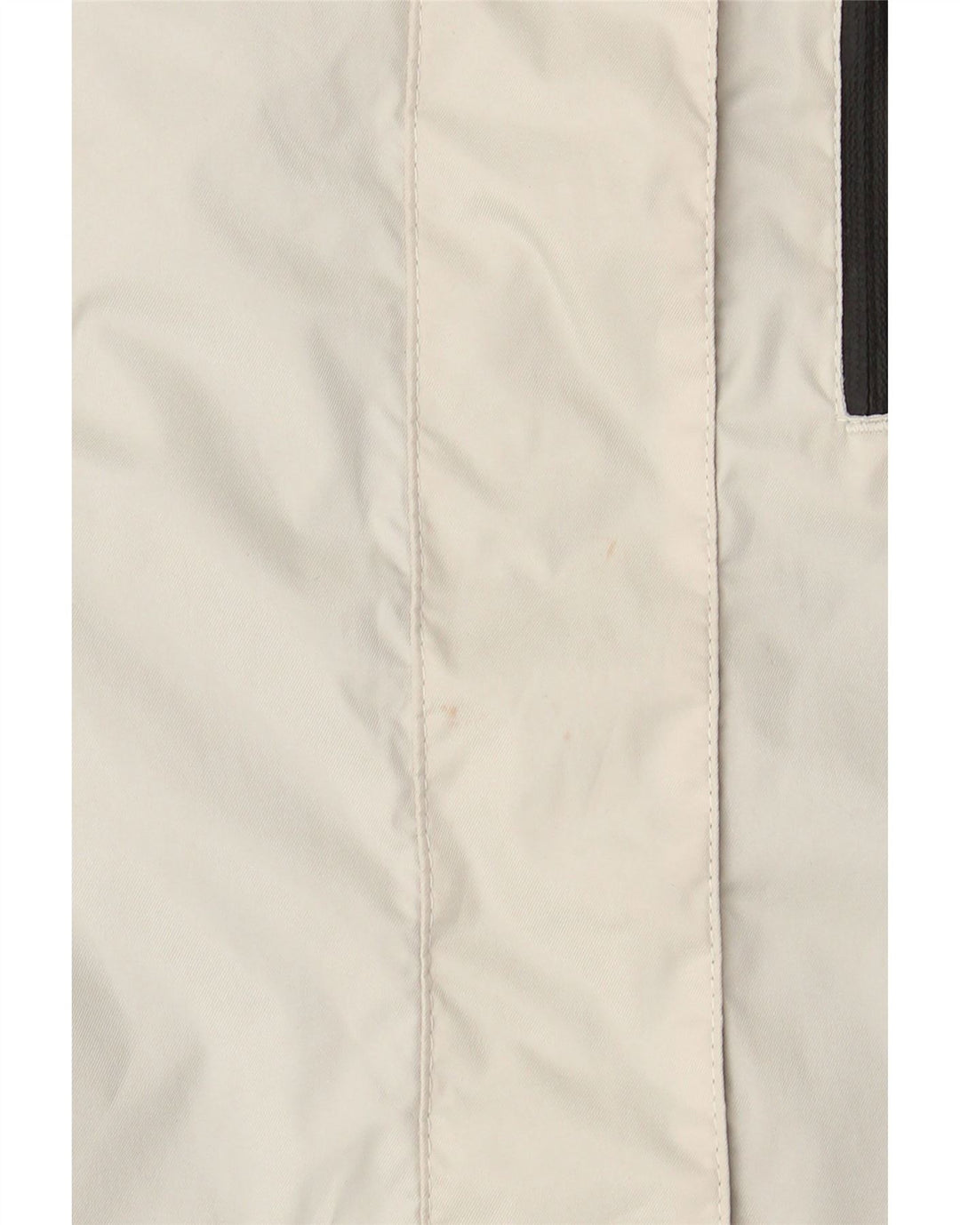 Jachetă de vânt pentru femei IGUANA, cu glugă, EU 46 XL, alb, bloc de culoare