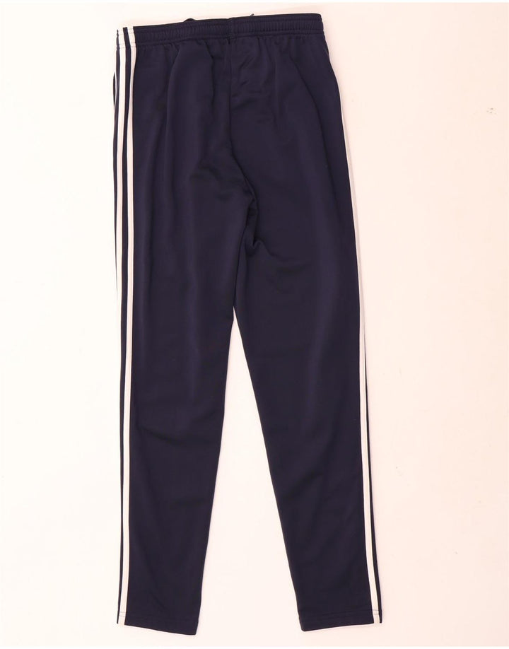 Pantaloni de trening Adidas pentru baieti 13-14 ani, bleumarin