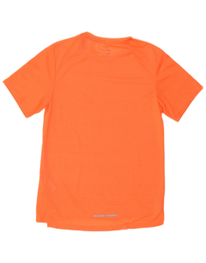Tricou Nike Dri Fit pentru bărbați Top mic din poliester portocaliu