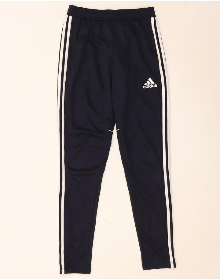Pantaloni de trening Adidas pentru femei UK 4 XS Poliester bleumarin