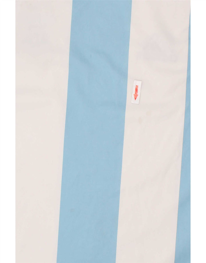 Tricou Adidas Climacool pentru baieti Top 13-14 ani poliester cu dungi albastre