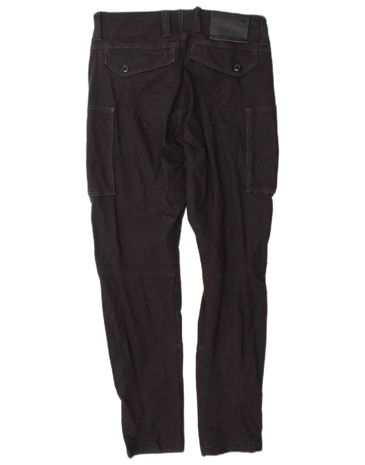 Pantaloni cargo subțiri pentru bărbați G-Star W29 L32 bumbac negru