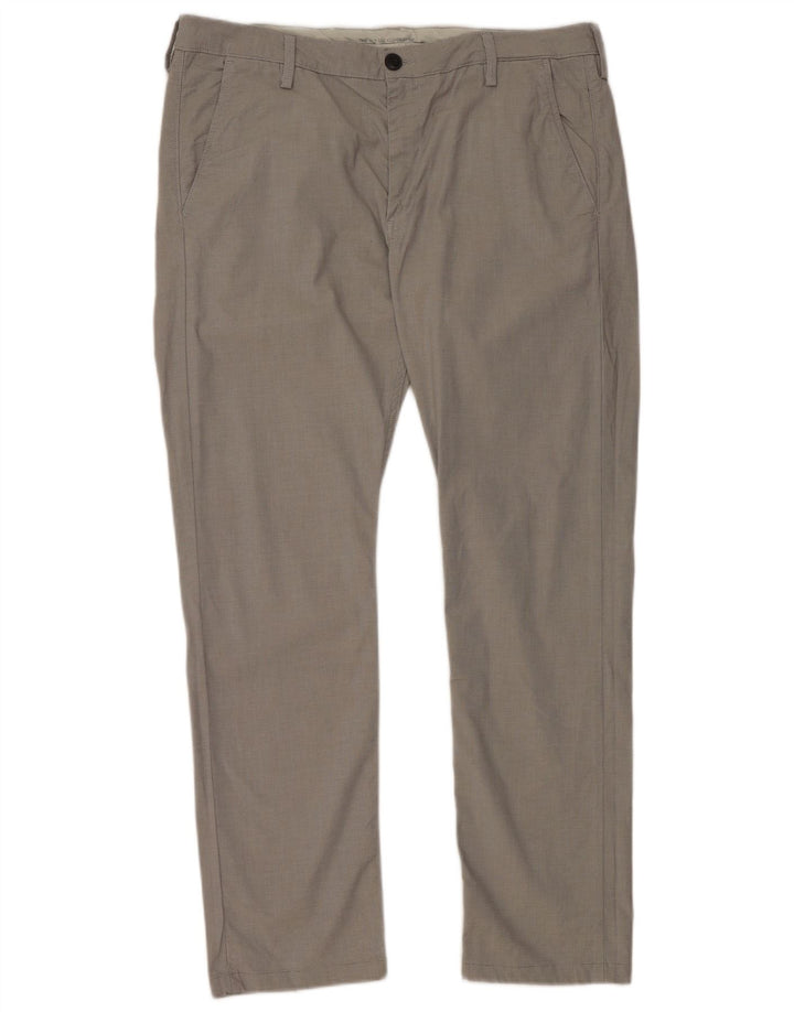 Pantaloni chino subțiri pentru bărbați LEE L36 L32 bumbac gri