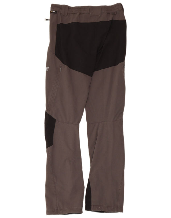 Pantaloni cargo pentru femei JACK WOLFSKIN UK 8 Small W28 L31 Gri Colorblock