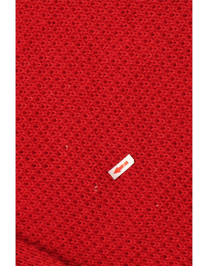 Marks & Spencer Pulover supradimensionat pentru femei cu gât de barcă UK 10 Small Red