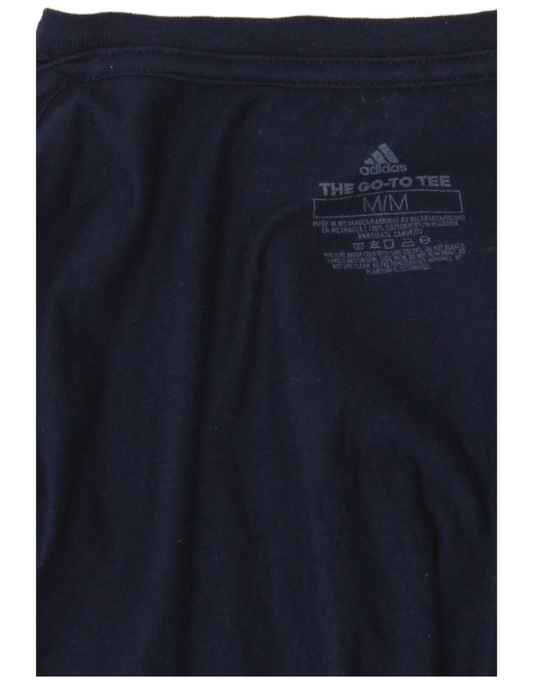 Tricou grafic Adidas pentru femei Top UK 14 Medium Bleumarin