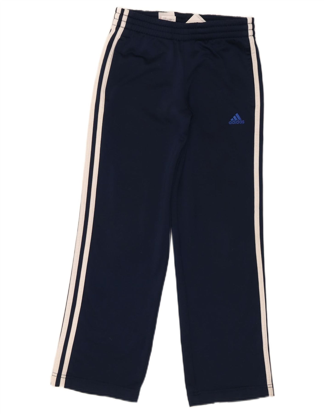Pantaloni de trening Adidas pentru băieți 9-10 ani poliester bleumarin