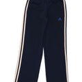 Pantaloni de trening Adidas pentru băieți 9-10 ani poliester bleumarin
