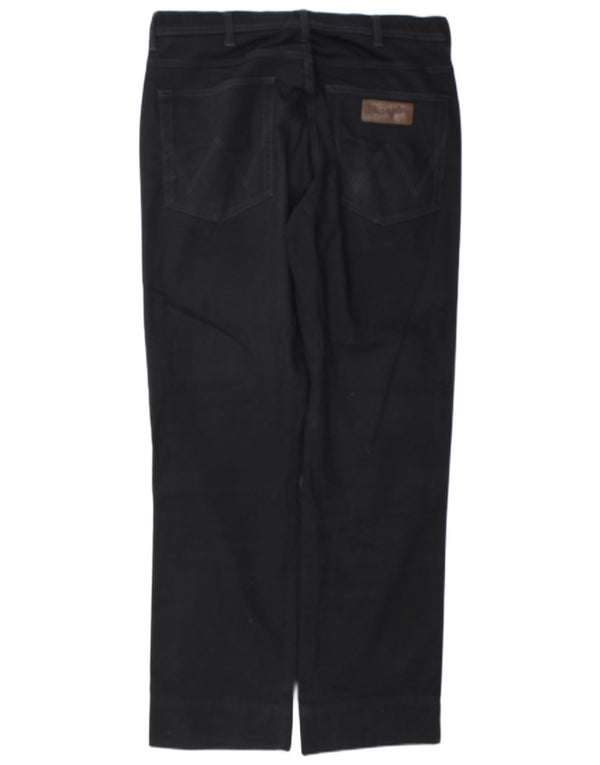 Blugi drepte pentru bărbați Wrangler Arizona W35 L31 bumbac negru